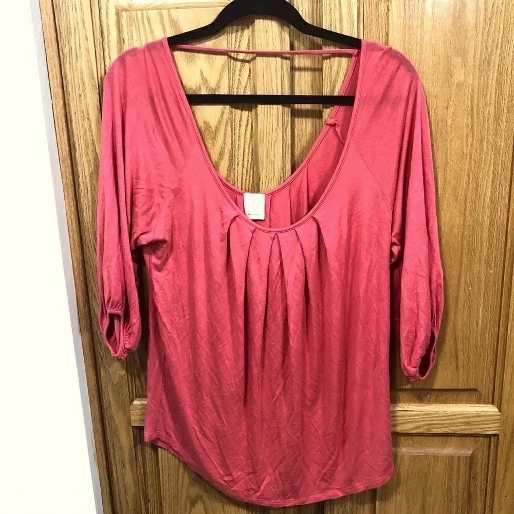 Soft pink blouse
